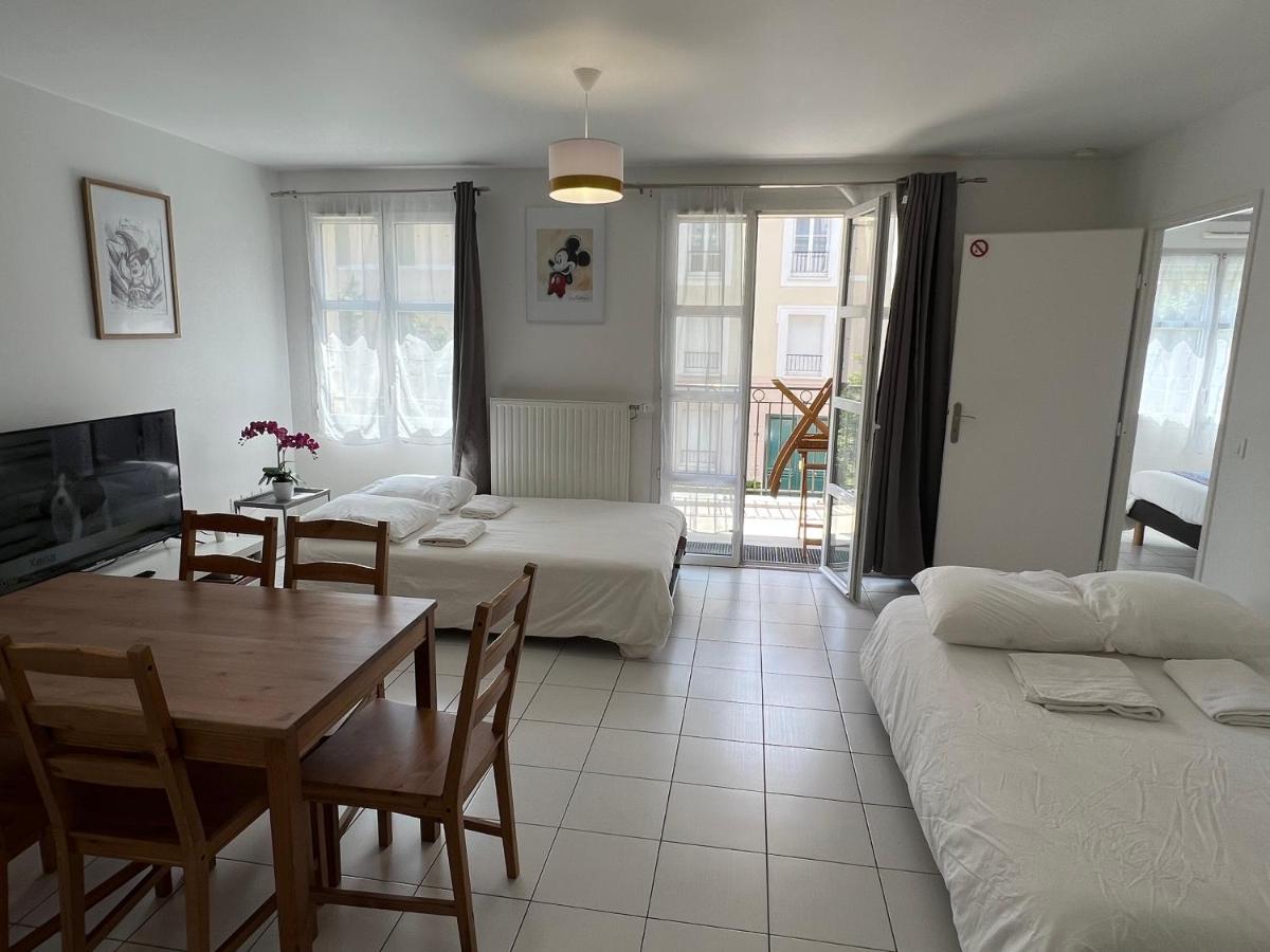 Disneyland Parks 1,4 Km - Family Suite Apartment - 6 Persons Maximum Serris Exteriör bild